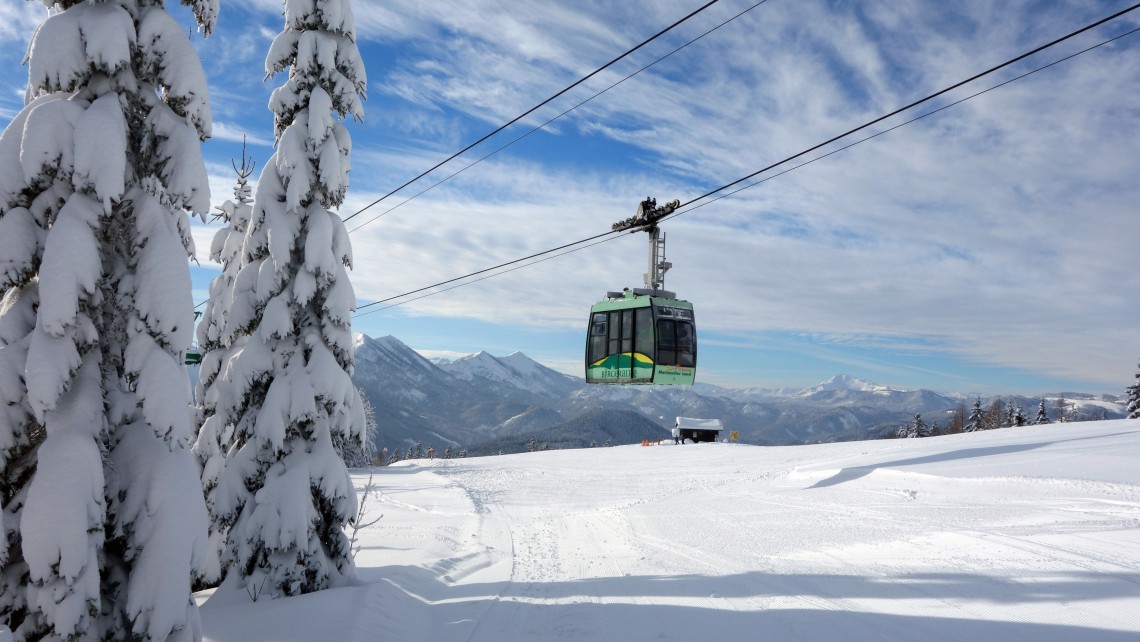 PR Bild Mariazeller Bürgeralpe Seilbahn Winter