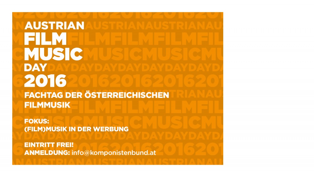 PR Bild ÖKB Komponistenbund Sujet Austrian Film Music Day