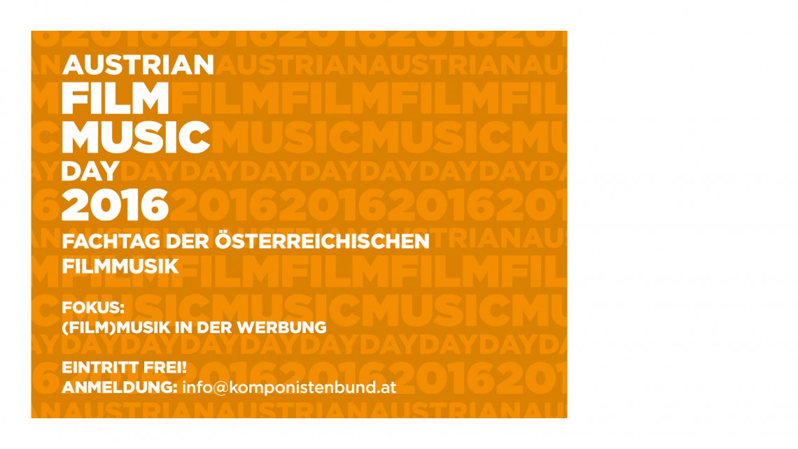 PR Bild ÖKB Komponistenbund Sujet Austrian Film Music Day