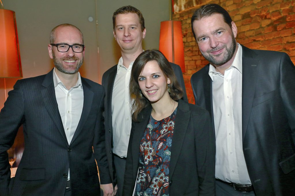 Agenturteam Martschin & Partner © Günther Langegger, v.l.n.r.: Heinz Nusser, Jakob Lajta, Carina Plandor, Hannes Martschin