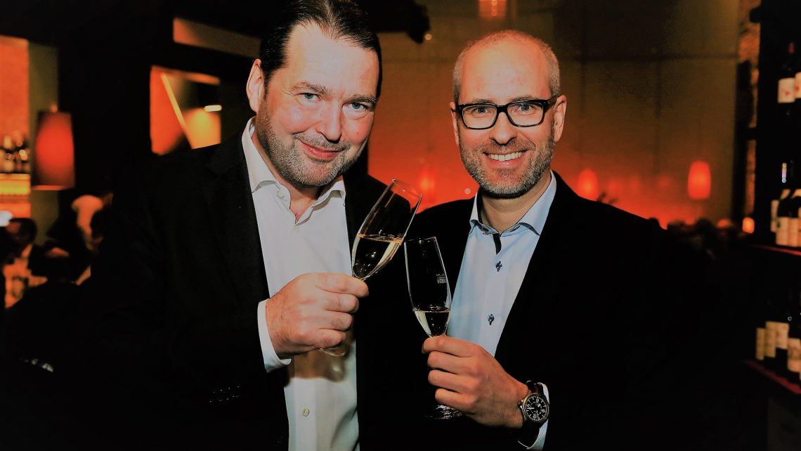 PR Bild Neujahrsempfang Johannes Martschin und Heinz Nusser