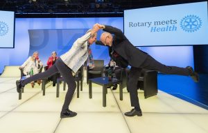 Pressebild Rotary meets Health Trixi Schuba und Toni Innauer © Jeff Mangione