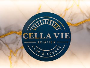 PR Bild Logo CellaVie Aviation Club & Lounge © Adrian Almasan