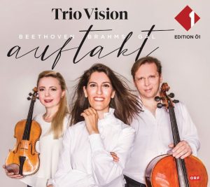 Cover der CD „Auftakt“ von Trio Vision © Daniela Matejschek