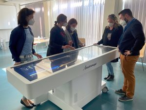 Professoren der BTU am Anatomage Table © Anatomage