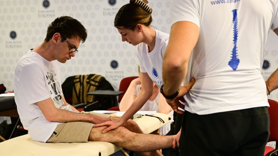 Studierende Physiotherapie © Alma Mater Europaea